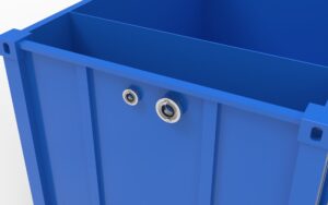 Neutralisationsbecken Einlauf SORTZ C und B - Möbus