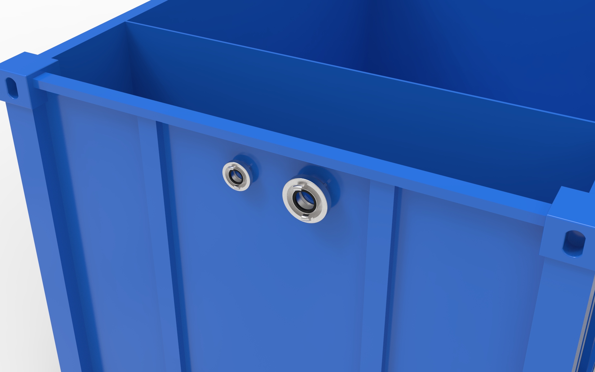 Neutralisationsbecken Einlauf SORTZ C und B - Möbus