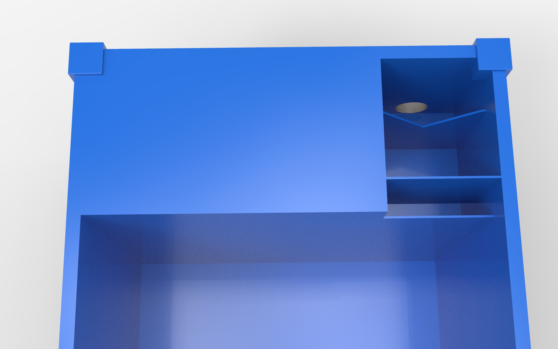 Neutralisationsbecken mit Thomsonwehr - Möbus