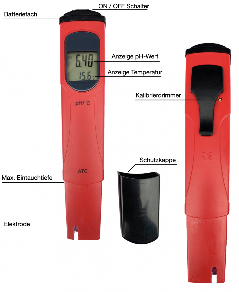 pH Wert Tester - Umweltmonitoring